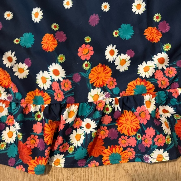 NWOT BloomChic Stone blue floral Detail Flutter Sleeve Blouse Size 22-24/3X - Picture 6 of 11